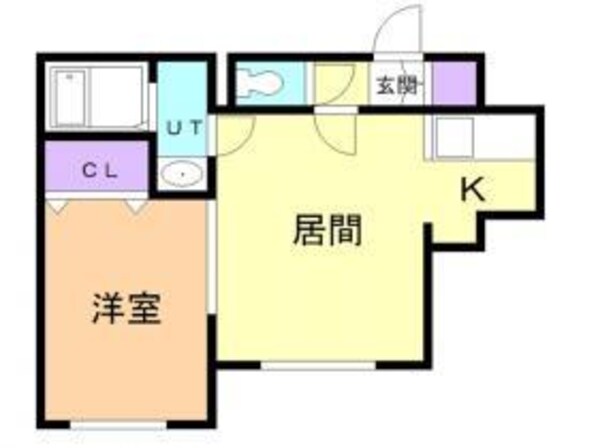 岩見沢駅 徒歩9分 1階の物件間取画像